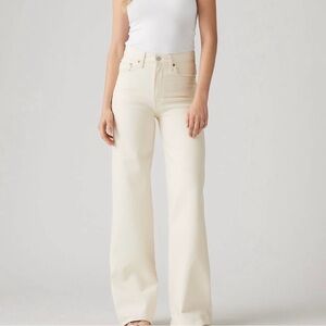 Levi’s Ribcage Wide Leg Denim Barely Freezing
